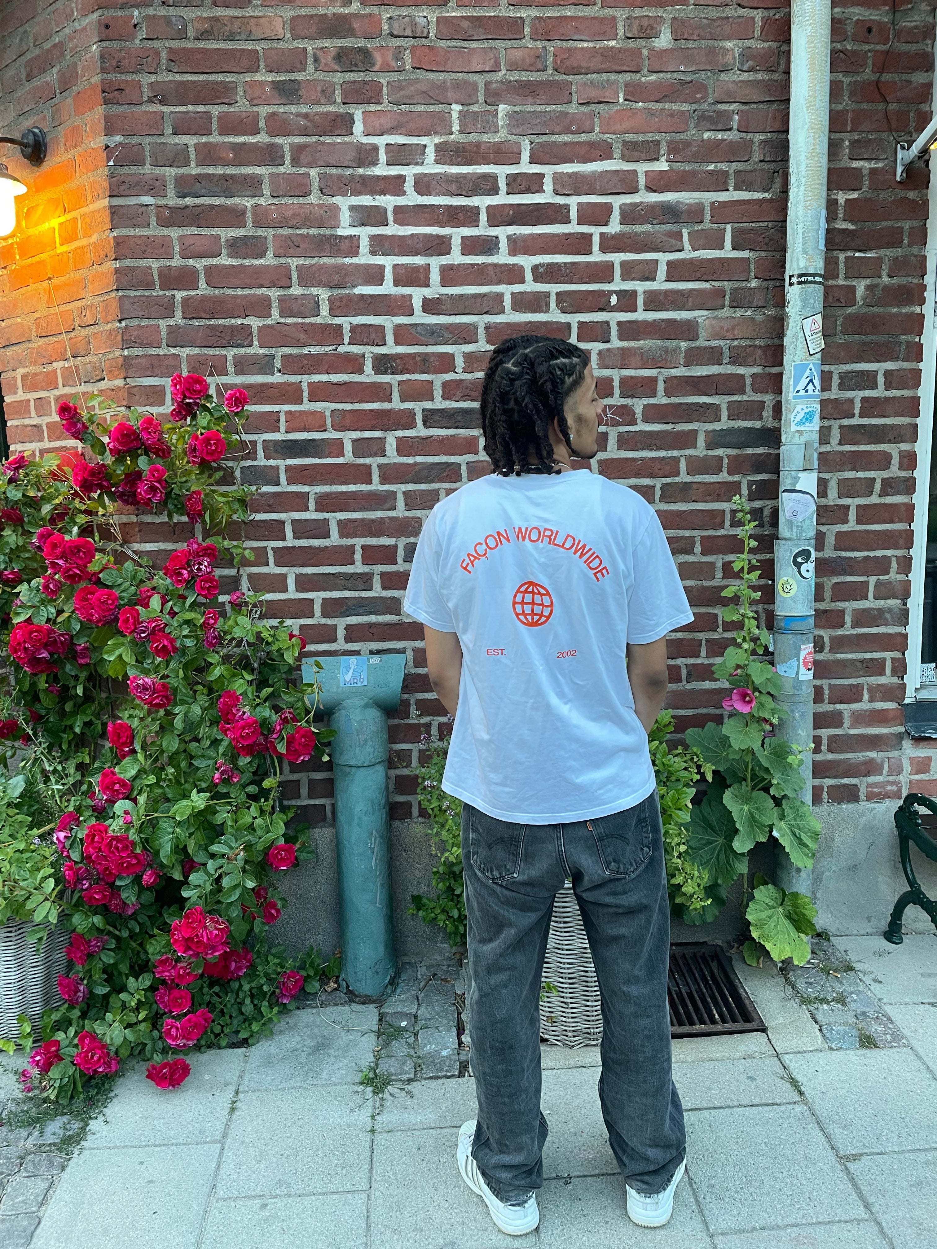 WORLD WIDE TEE ORANGE