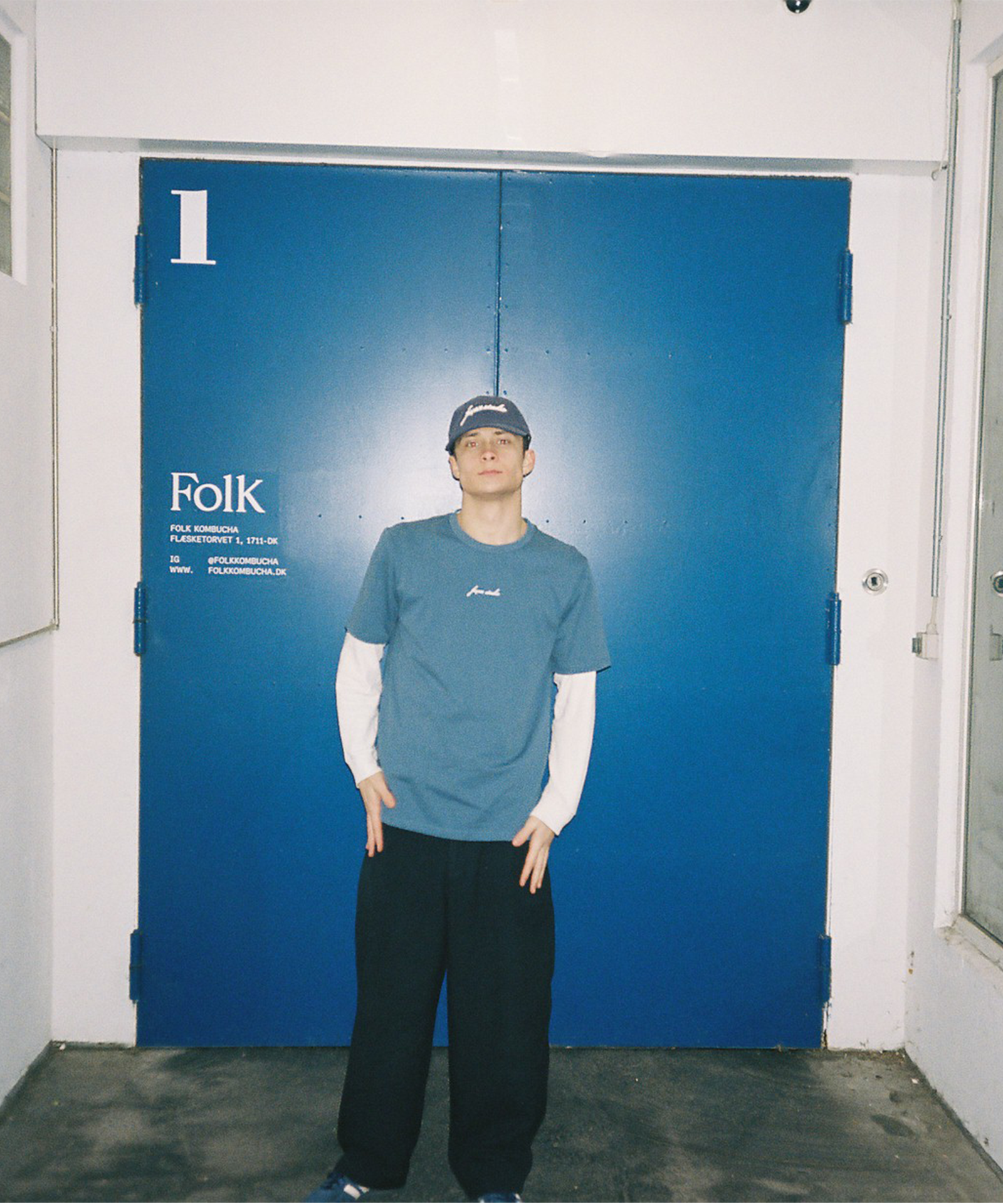 Studio Tee Navy Blue